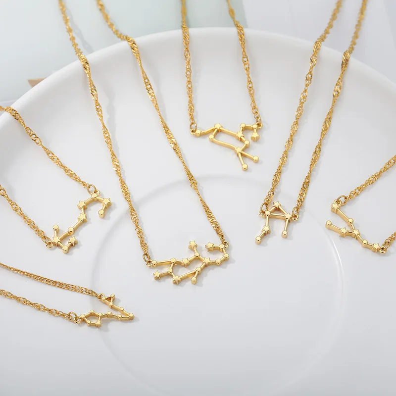 Necklace,Zodiac Necklace Jewelry 