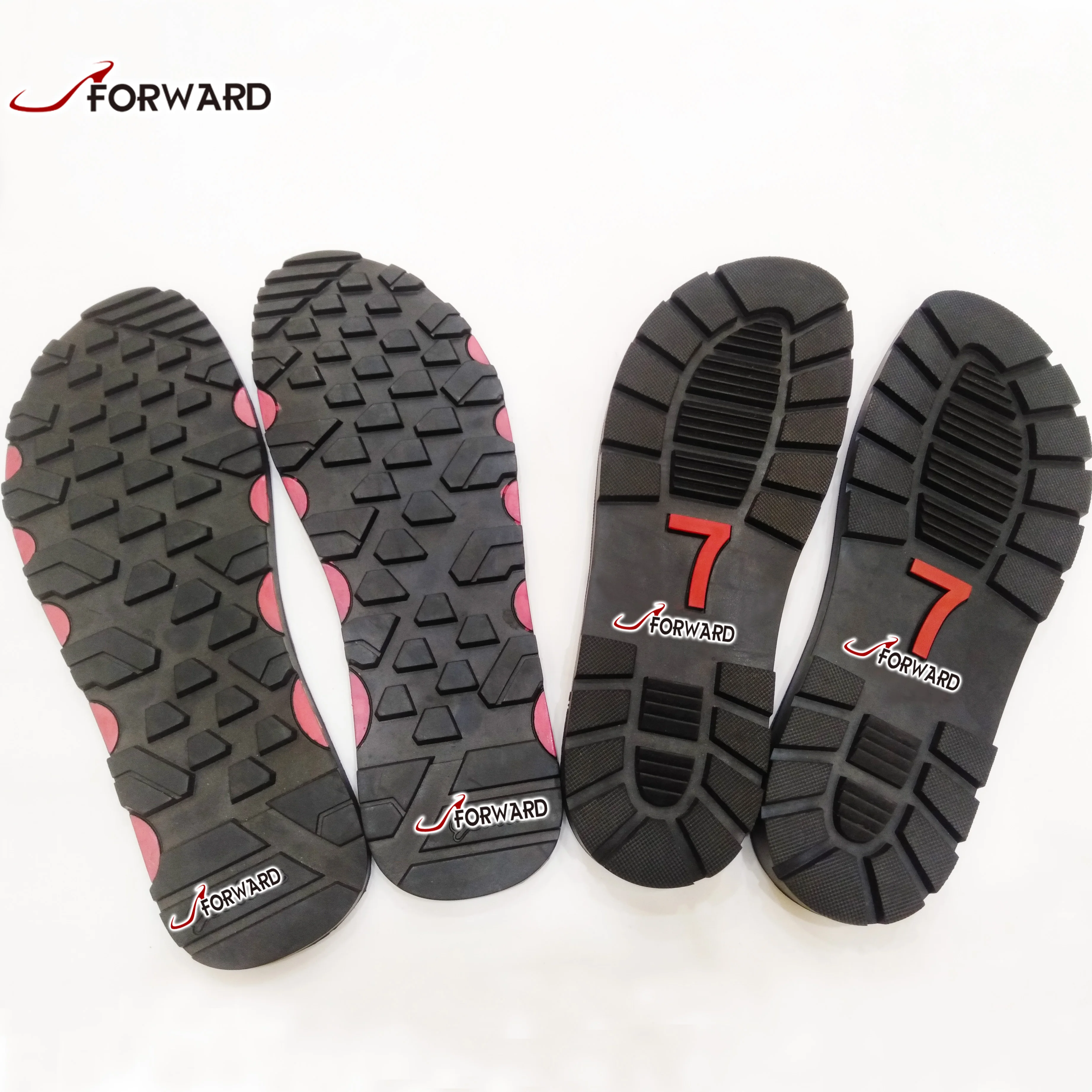 Latest Designs Man Shoe Sole For Sandal And Slipper Good Design Rubber