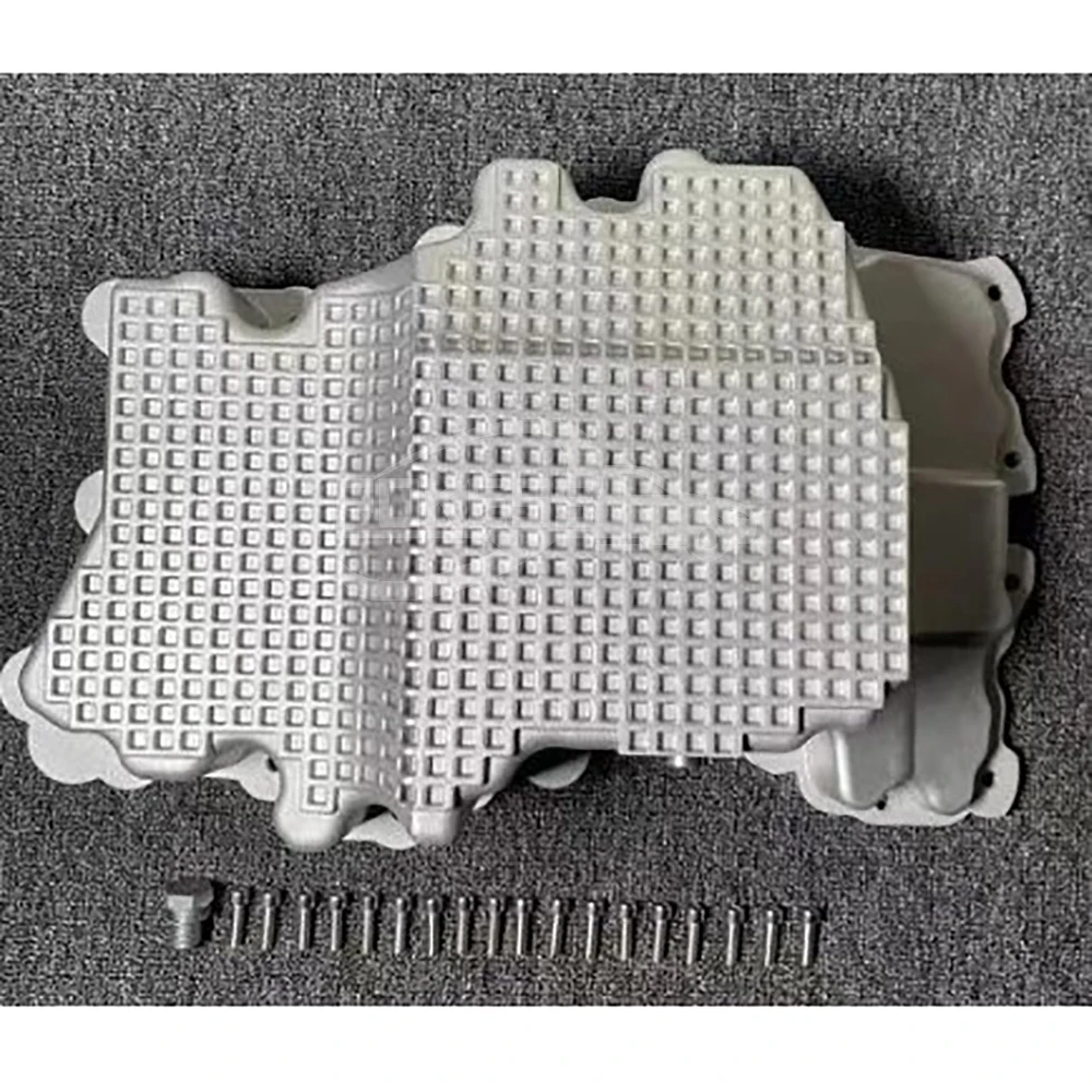 Car Oil Sump Ford Oil Pan FT4E6675DC FT4E6675DF Diesel Engine Aluminum... — 3