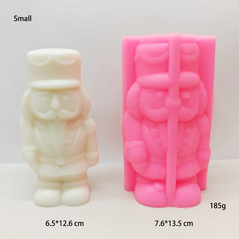 Walnut Soldier Silicone Mold - Soldier Walnut Decorative Scented Candle Mold supplier