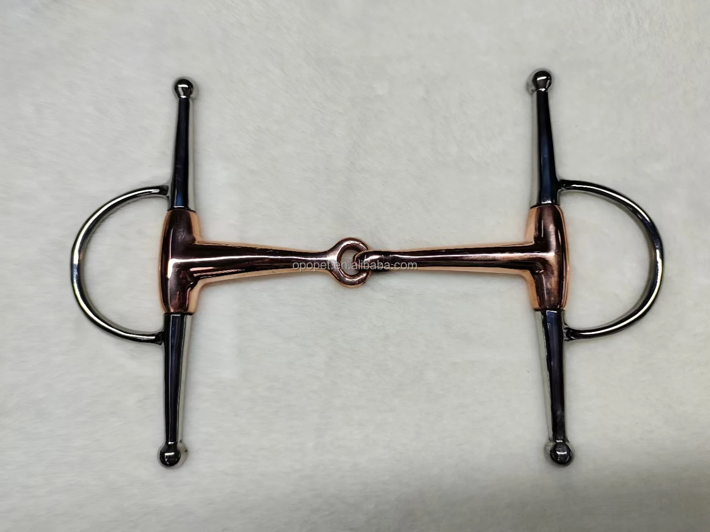 Horshi Half Cheek Mullen Snaffle Horse Bit Half Spoon Snaffle Bit With