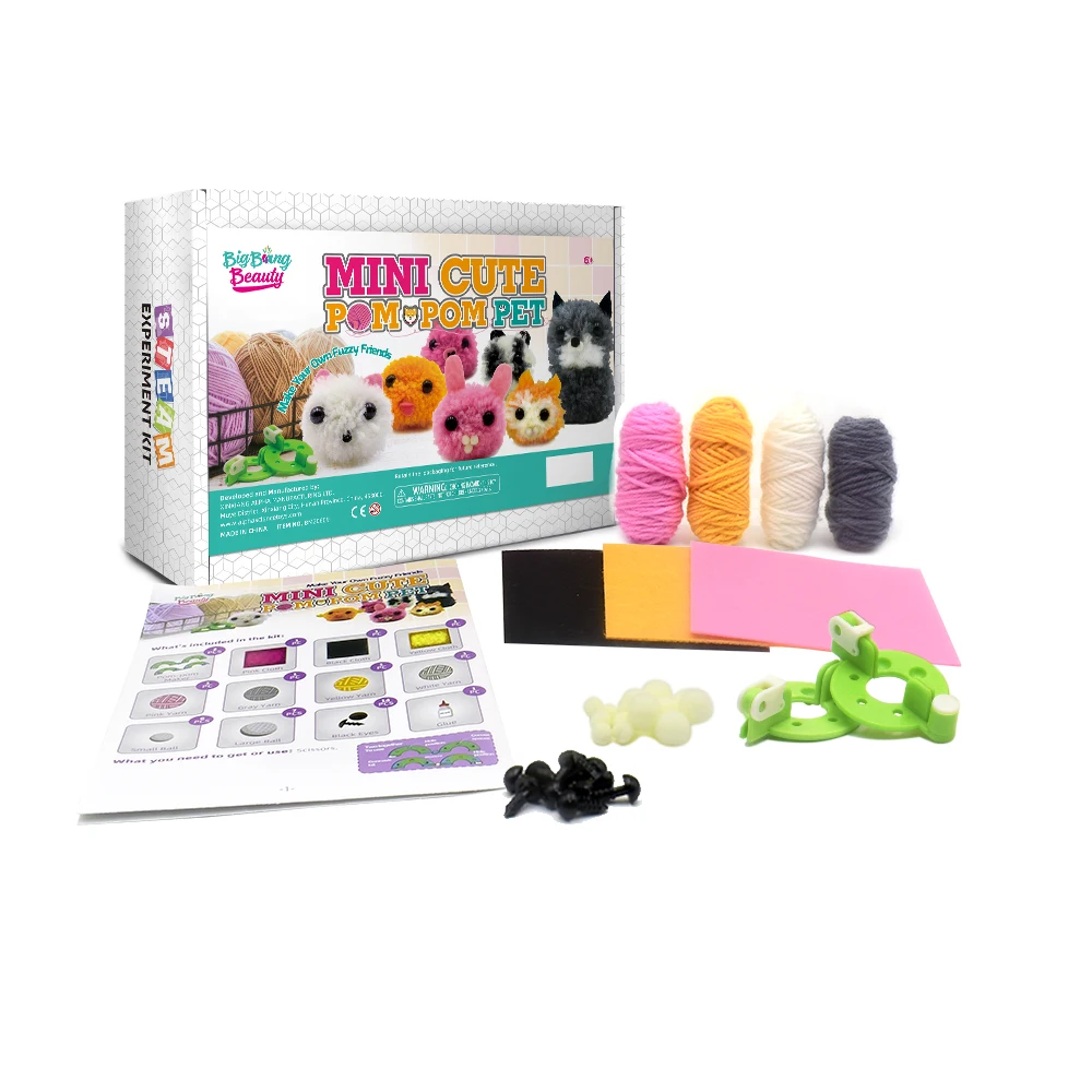Pompompurin Science - DIY Pompom Pets Arts & Crafts Kit