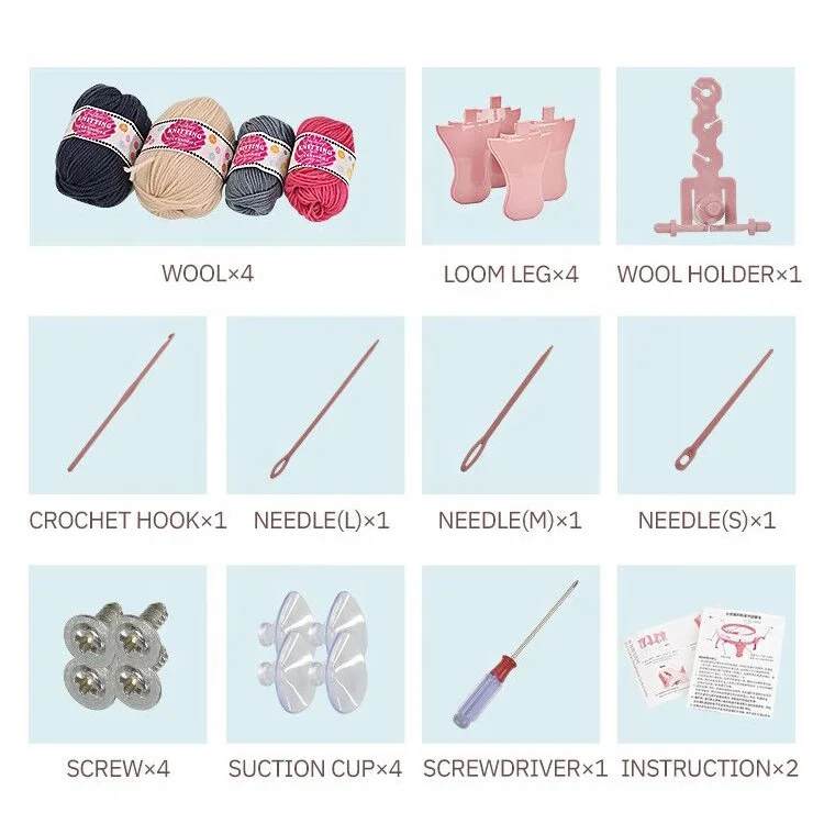 Круглая вязальная машина sentro волшебный ткацкий станок игрушки ролевые игры реальные функции Шэньчжэнь игрушка для детей