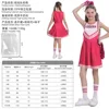 Cheerleaders - Chaussettes fleuries roses