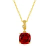 DH0235Yellow Gold-5Garnet