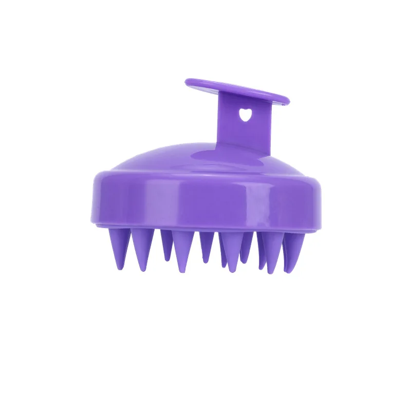 Factory Wholesale Soft Shampoo Brush Scalp Massage Hair Washing Brush Custom Logo Plastic Handle Detangling Hair Brush