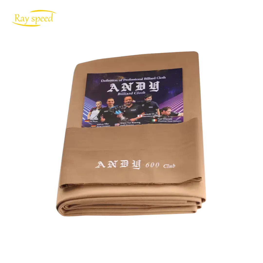 Rayspeed  Commercial Grade Billiard Cloth Andy 600 Billiard Cloth for 9 ft Pool Table Pre Cut Pool Table Felt Billiard Protector