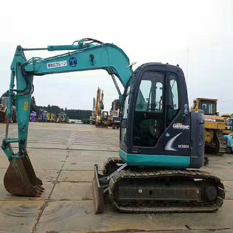 Running Condition Quality Rebuilding Kobelco 70SR Small Used Excavator