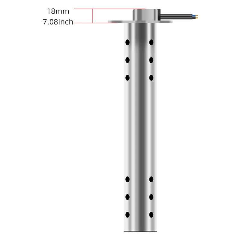 TYTXRV Caravan Retrofit Accessories Customizable RV Water Level Sensor 304 Stainless Steel Black Water Sewage Water Level Sensor