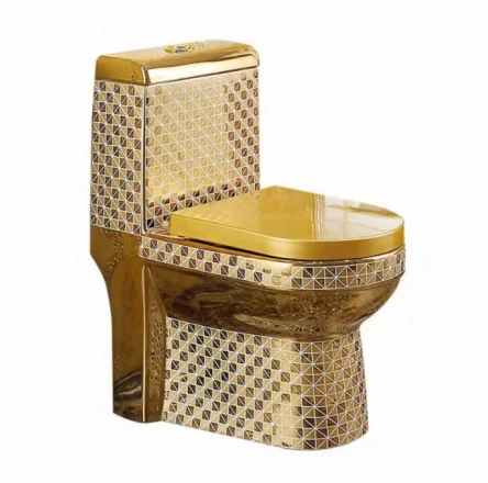 金色陶瓷wc浴室马桶坐便器沙索碗洁具金色马桶 - buy rose gold