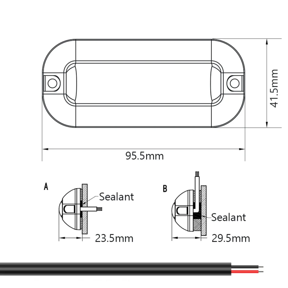 Luci Navigazione Barca 12V LED - Acciaio Inox, Impermeabili, Rosso E Verde, Per Prua E Poppa - Foto 4
