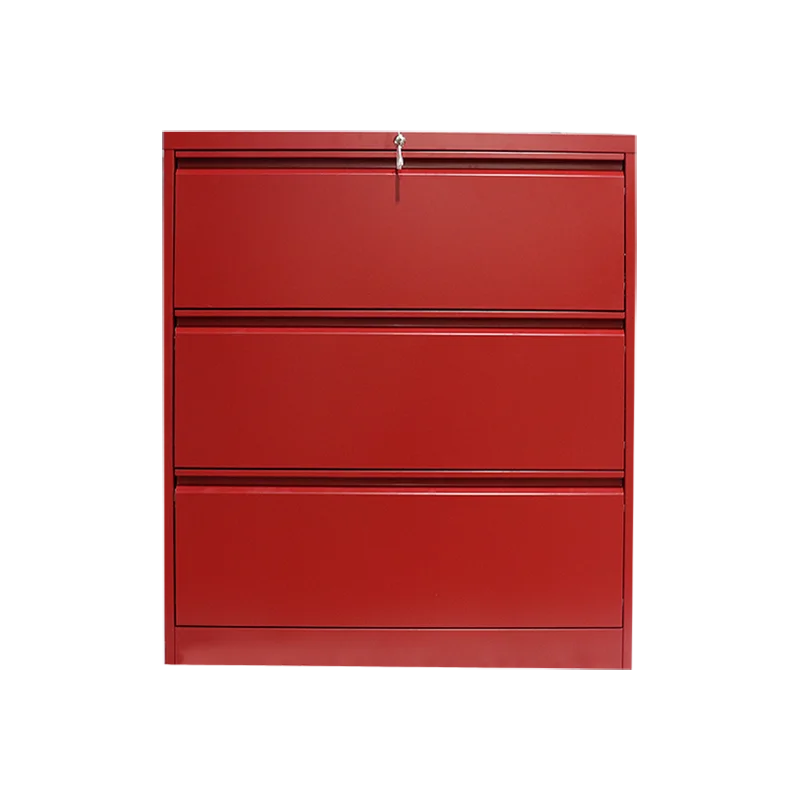 lateral office place stationery cabinet 3 drawer filing cabinet