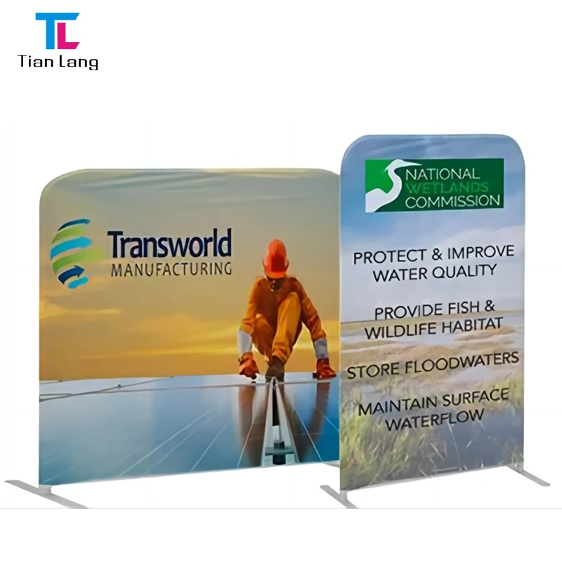 Tian Lang 10*8 banneriramma staand kandev puhvripingepüüdva tükuga kuvand, tausta staand tükuga tradenäitusele