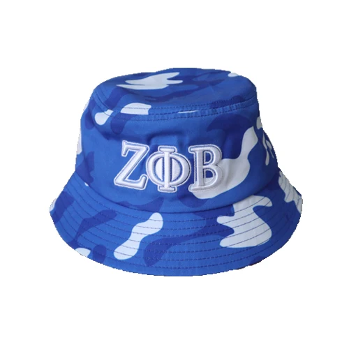 2022 Zeta Phi Beta Novelty Bucket Hat - Unisex Striped Design