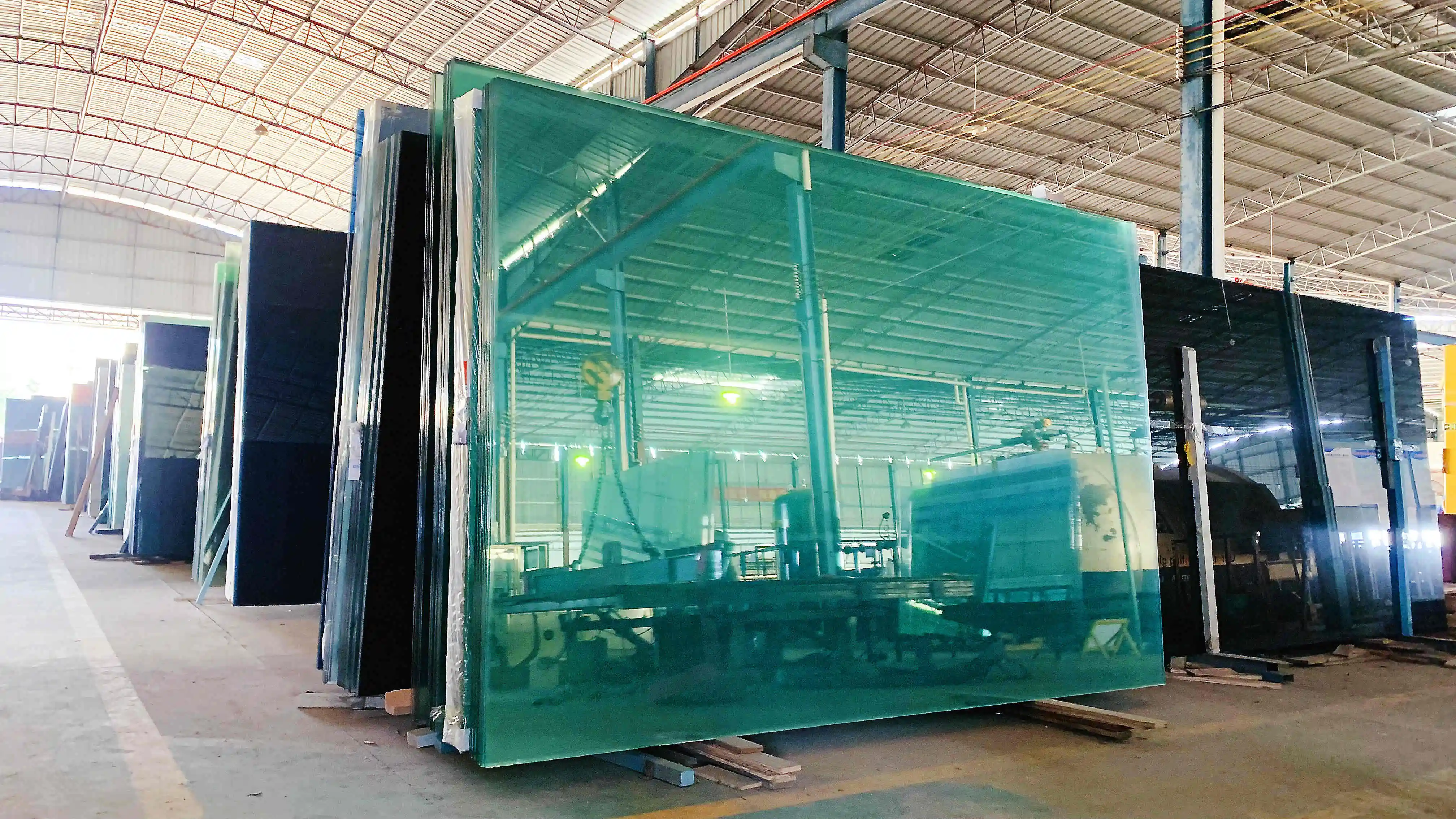 Custom Tempered Clear Float Glass Low Iron Ultra Clear Float Glass