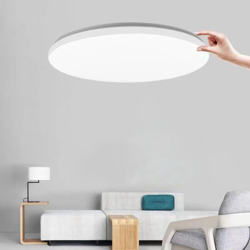 Simple Modern Home Bedroom Living Room Ceiling Light Round Exposed ...