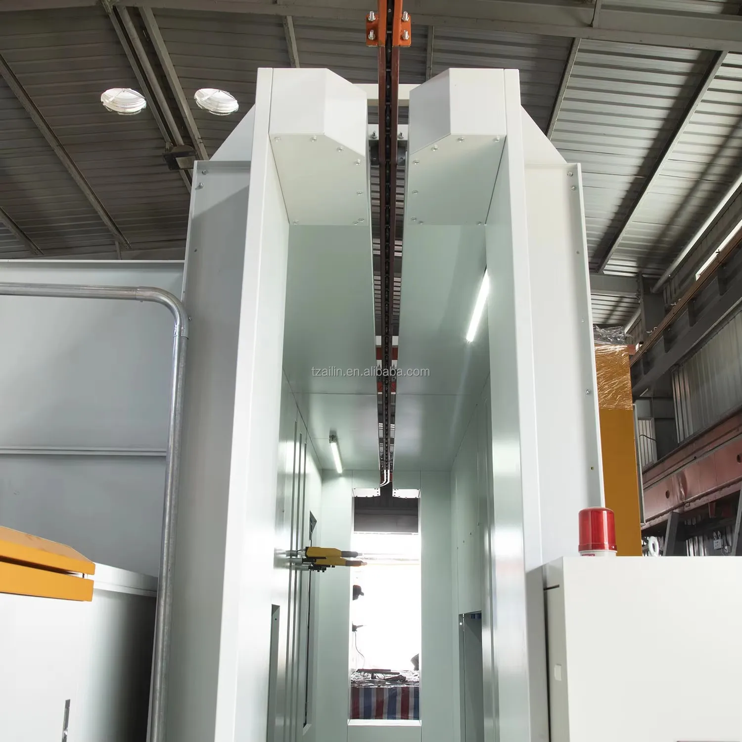 Ailin Electrostatic Automatic Powder Coating Line for Aluminum Profile