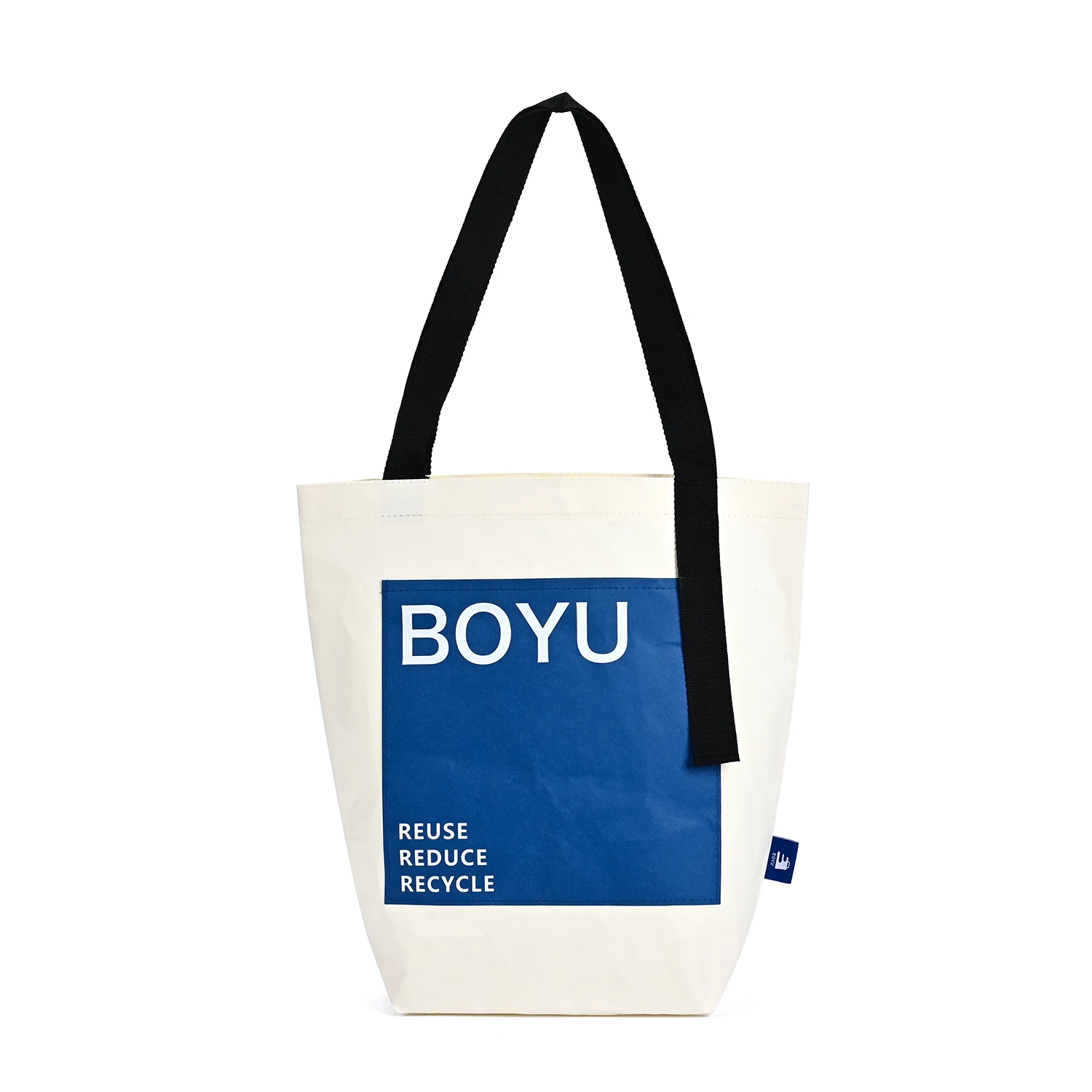 Hot Selling Custom Logo  DuPont Paper  Bags Thickened Waterproof Flexible Handbag with Logo for Shopping factory