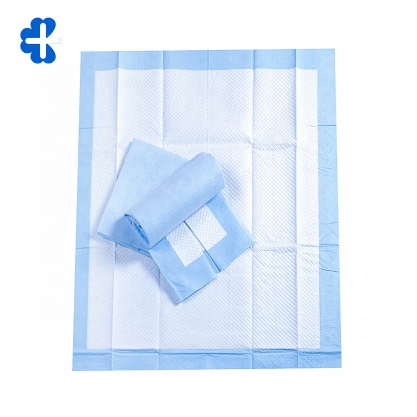 High Absorbent Disposable imported pulp Underpad Incontinence bed sheet for Adult clothlike backsheet used for home nursing