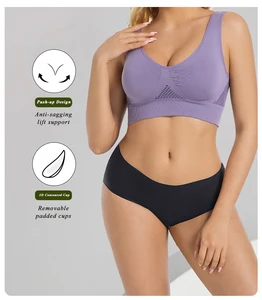 Mesh Sports Bra for Women Plus Size Yoga Running Activewear Lightweight Top for Gym Breathable Workout Fitness Bra