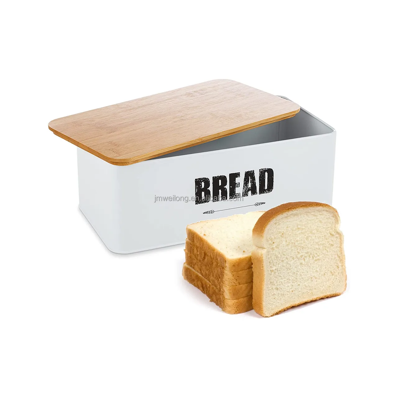 Scatola di pane rosso per il bancone della cucina, scatola di pane in stile europeo contenitore di conservazione degli alimenti accessorio da cucina per panetteria rosso