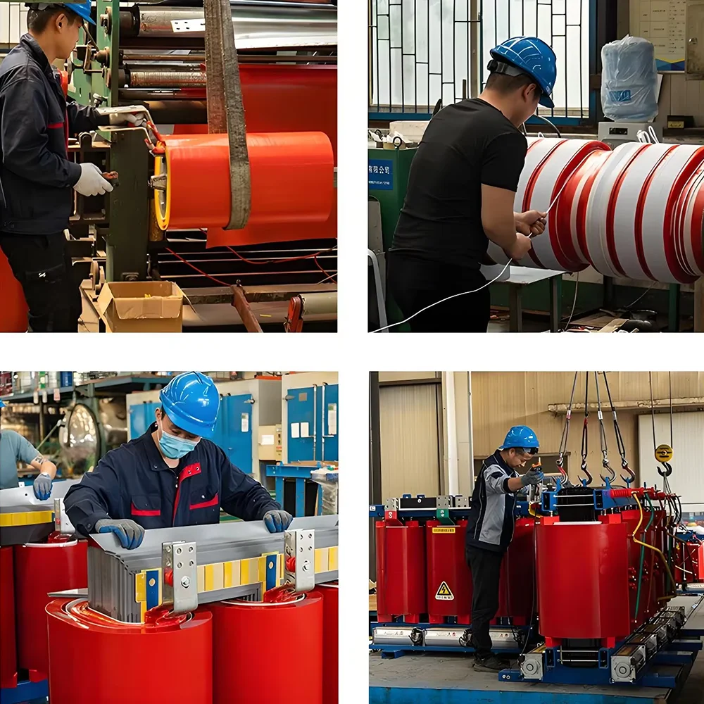 Factory Price Resin Cast Dry Type Transformer 50KVA 100KVA 200KVA 315KV 400KVA 500KVA 600KVA Upto 2.5MVA 6.0KV 6.6KV 11KV