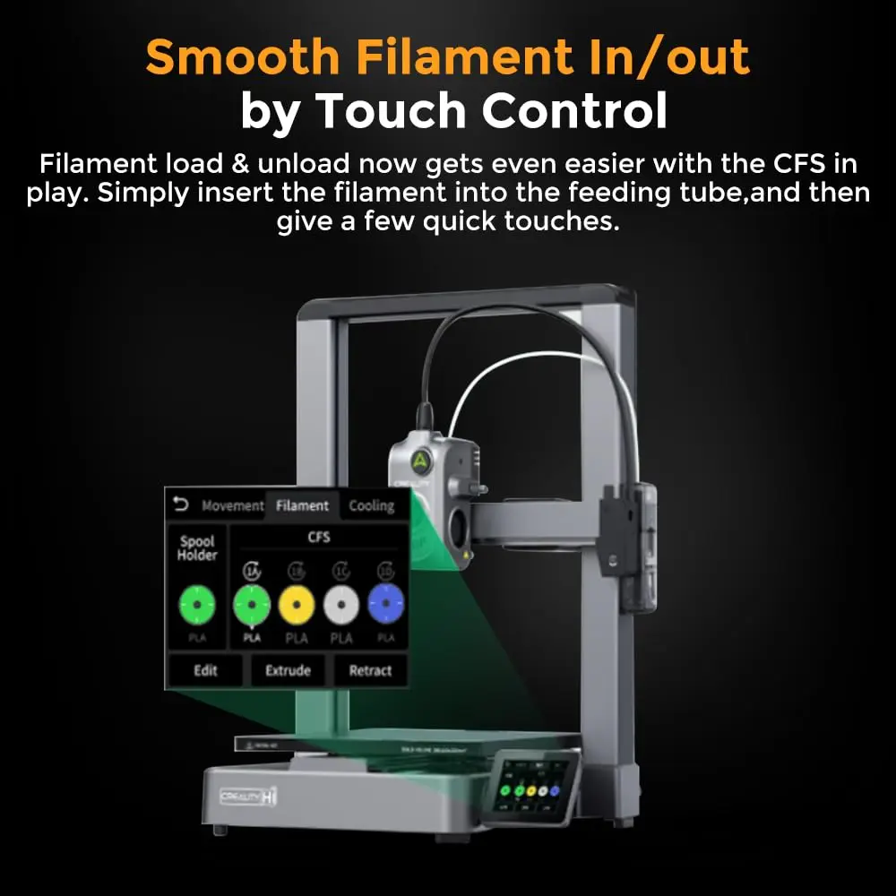 Impressora 3D Creality Hi em promoção! Impressão de alta velocidade de 600 mm/s, compatível com CFS e até 16 cores. Disponível na UE._voghion.com
