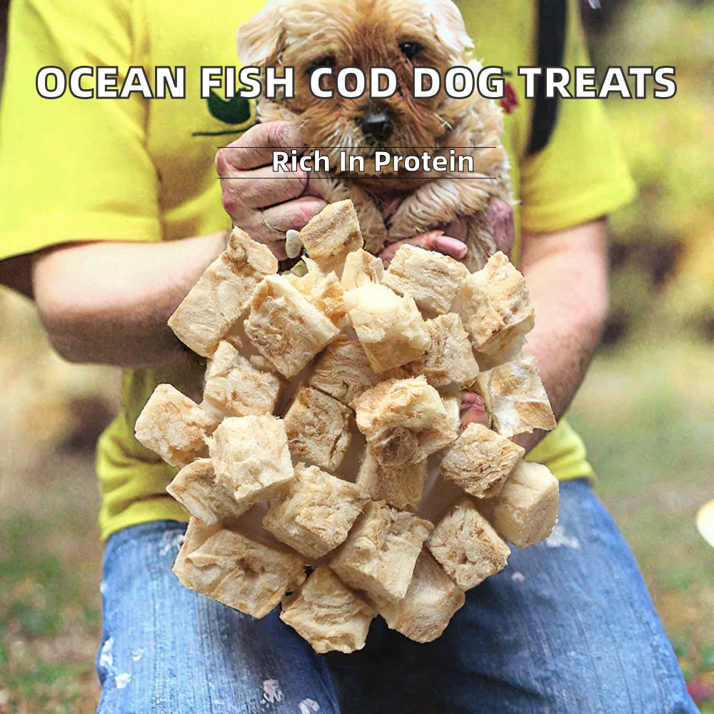 ODM Customizable Dog Food-High Protein Cod Meat Formula for All Life Stages Low MOQ for Retail Vendors supplier