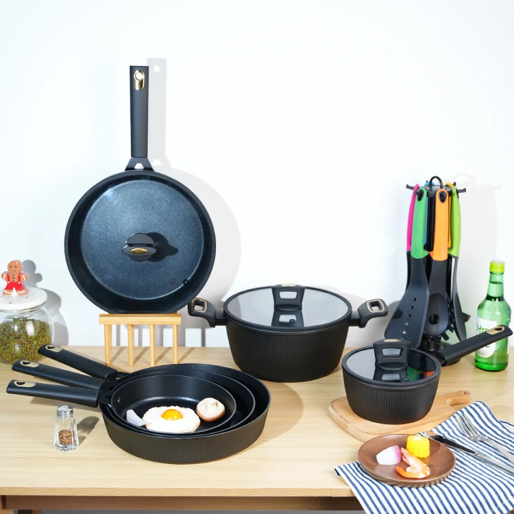 Classical Aluminium Cookware Set Nonstick Cooking Frying Pan Cookware