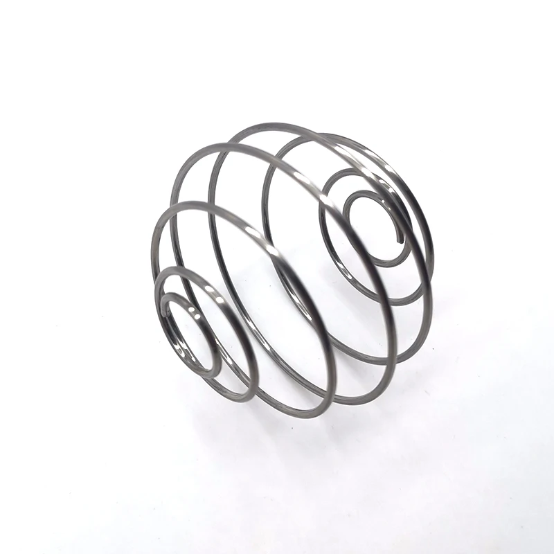 Spring Wire Spiral Compression Spring Bottle Blender Food Grade Stainless Steel Whisk Mixing Ball Shaker