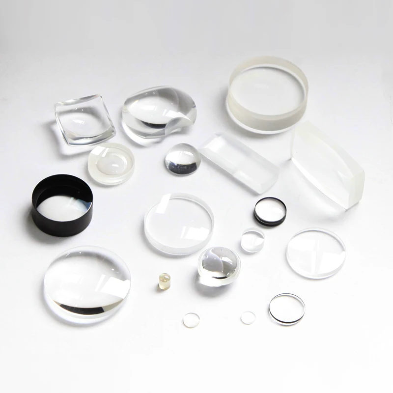 Wholesale custom diameter 5-200mm lens biconvex lens, achromatic lens for optical equipment factory