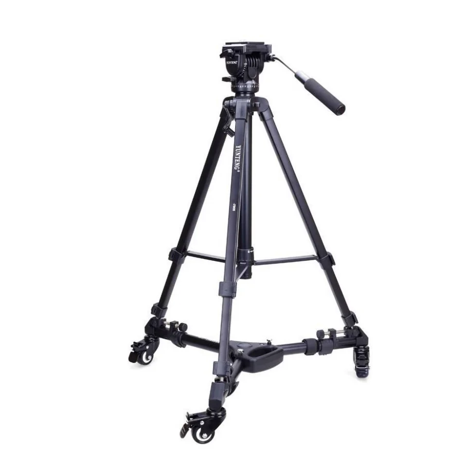 Wheel Tripod Stand - Yunteng YT 900 Foldable Camera Dolly