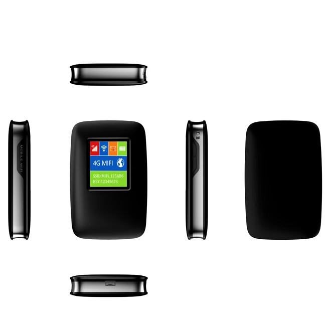 Portable 4G WiFi Router Fast 150M Wide Coverage LTE WIFI Hotspot with Screen Type C 4G Esim WIFI Router