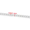 Couleur acier 0,8x4x5,5mm