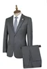 (lavable a máquina) traje gris [70% lana]
