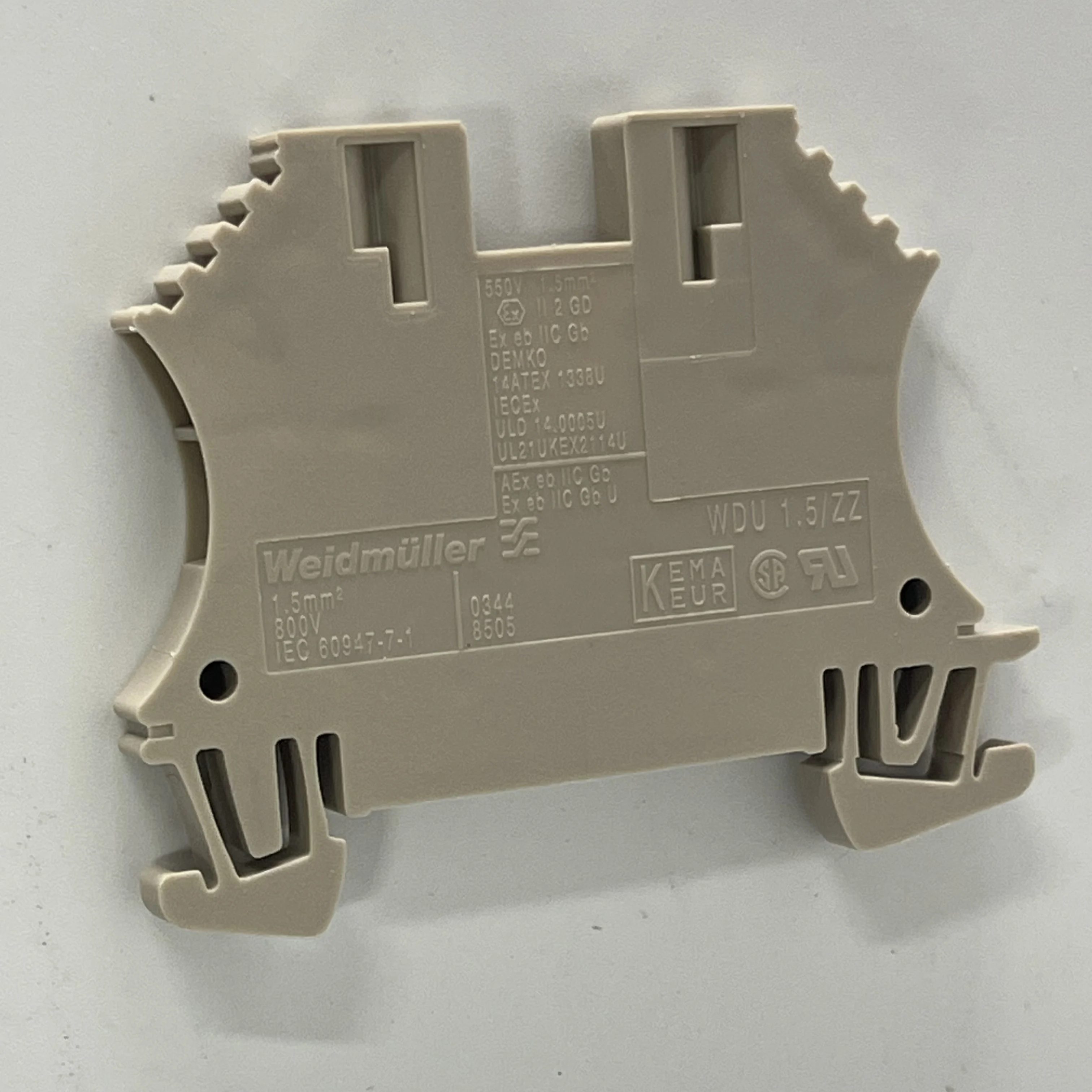 Weidmüller Terminal Block WDU 1.5/ZZ