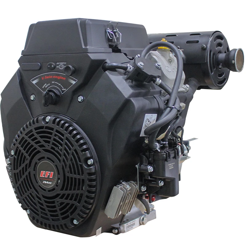 27HP EFI V-Twin Electric Start 764CC Air-Cooled Engine - Reliable