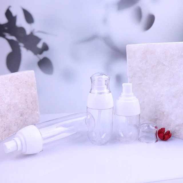 30ml 50ml 100ml 120ml 150ml 180ml Plastic Mist Empty Mini Plastic Cosmetic Spray Bottle
