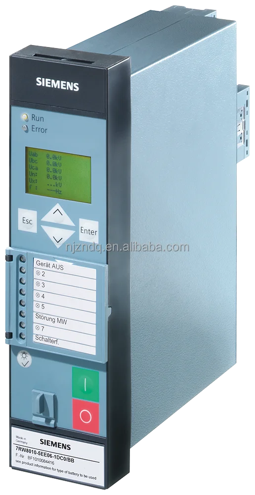 Siemens Siprotec 5 7UT82 Transformer Differential protection Relay