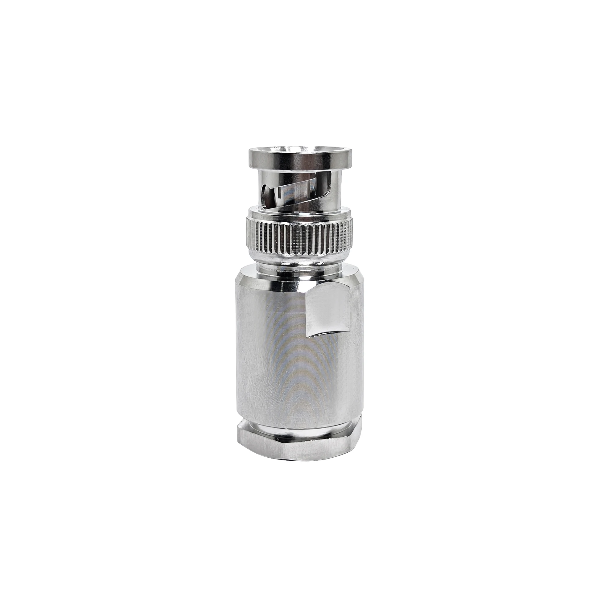 MHV Clamp Connector for RG59 Cable Brass