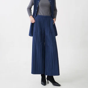 New Arrival 2025 Women's Fashion Pants Design Winter Cotton Pants High Quality Casual Wide Leg Pants
