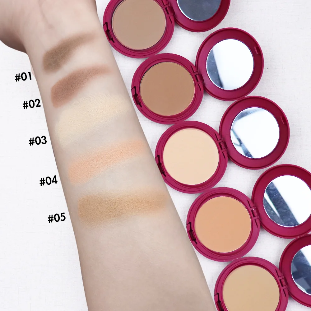 Wholesale Full Coverage Compact Powder Case Cosmetic Puff Make Up