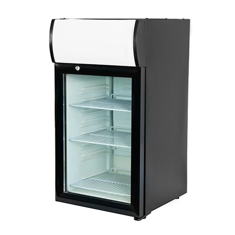 2020 Refrigerator Beverage Display Cooler 220v Mini Fridge Freezer 60 Litre Refrigerator Display Fridge