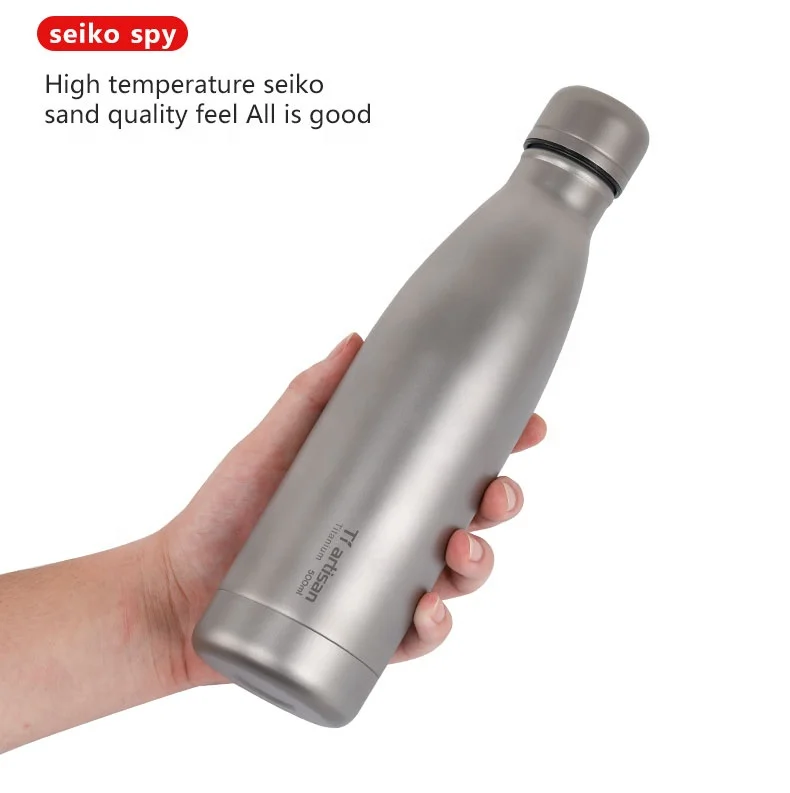 Water Bottle 500ml Sand Beige, 500ml