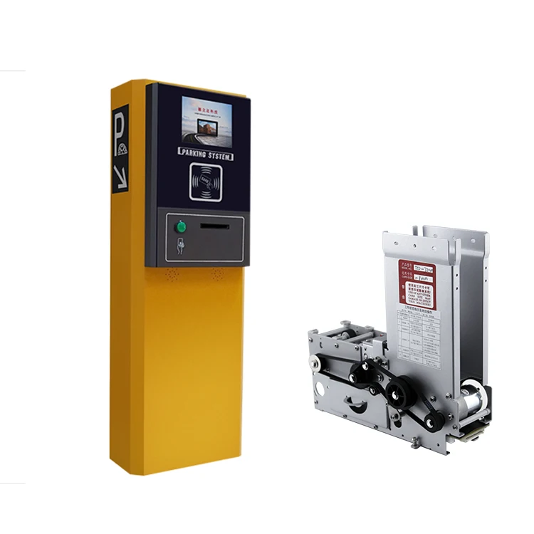 Tenet Automatic Parking Ticketing Dispenser  Machines for Smart Parking Management System