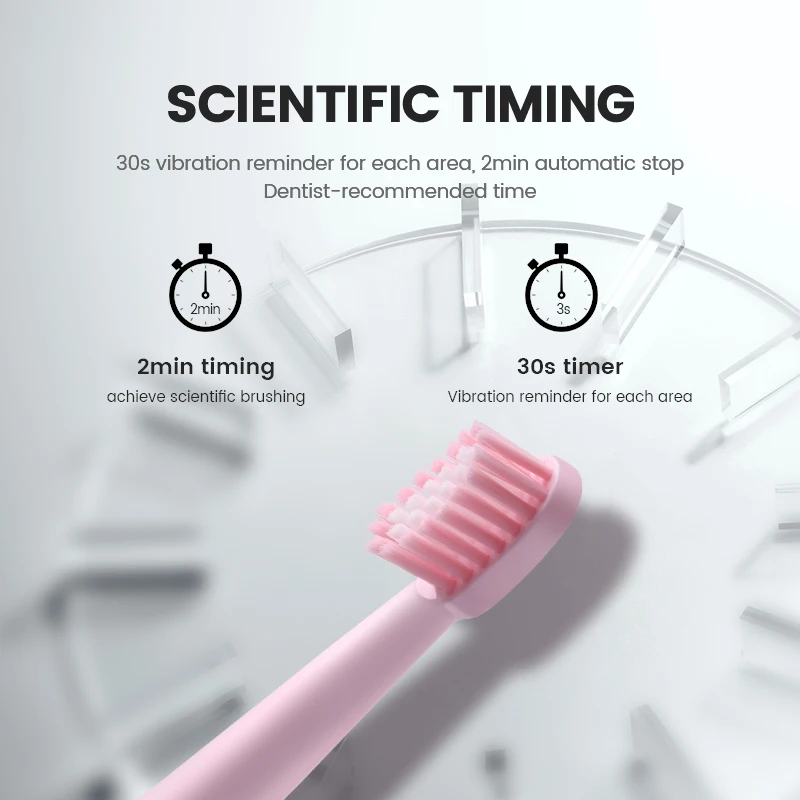 Powerful ultra Sonic Super Wireless Cheapest High Quality Battery Powered Adult Sonic Electric Toothbrush