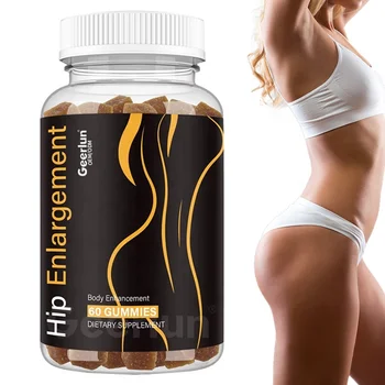 OEM Maca Root Herbal Supplement Shaping the Perfect Curve Hip Lifting Breast and Butt Enhancement Gummies