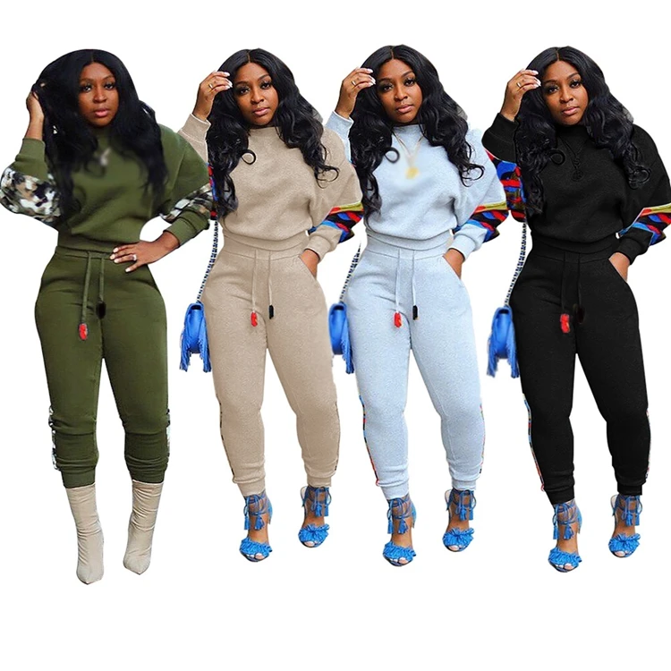 In Stock Fall Autumn Sports Tracksuit 