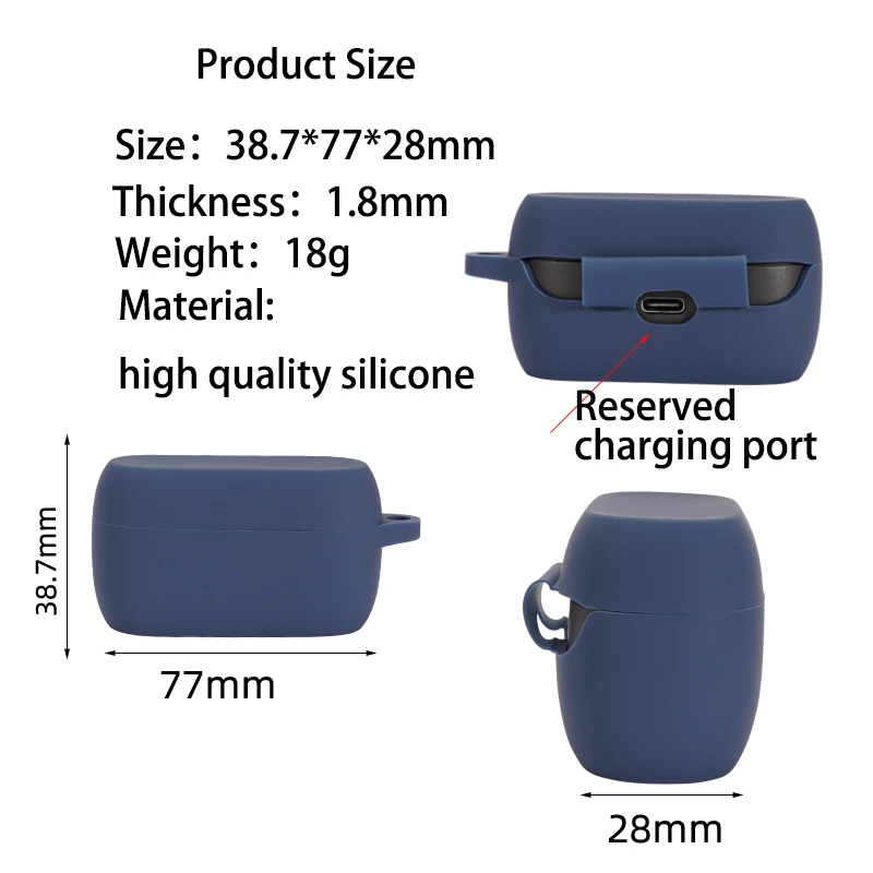 Silicone Case Jabra Active 65t Case High Quality Wireless Earphone