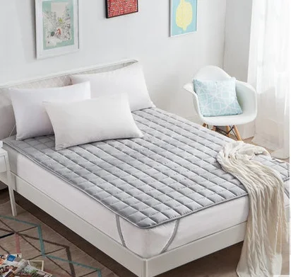 Imperial Elegant Knitted Fabric Waterproof Polyester Mattress Cover Double Size Luxurious Home Hospital Dorm Protective Adults
